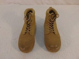 Children Youth Fila Tan Authentic Leather Lace Up Work Style Boots 2 33022 - $15.27