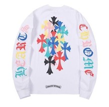Off White Rainbow Cross mm6 Sweatshirt Dutch Designer Rhude Von Y2K Hoodie Top M - £21.44 GBP+