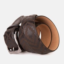 The Meram Black Calfskin Belt image 3