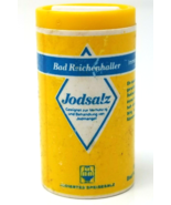 Yellow Diamond Small Jodsalz Salt Travel Shaker Vintage  - £7.53 GBP
