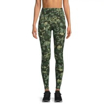 Avia Women&#39;s Capri Legging with Side Pocket Camo Size Large 12-14 Brand NEW - £6.17 GBP