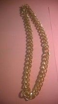 22&quot; Large Link Gold Tone Chain (N-LCC) - $51.77 MXN