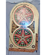 Lindstrom&#39;s Gold Star Marble Pinball Table Top Game &amp; Marbles - £104.38 GBP