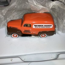 Trustworthy 1948 Ford F-1 Panel Delivery Coin Bank Die Cast New Collectors 68008 - £7.47 GBP