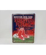 Reserved Parking Metal Sign - New - Boston Red Sox - £13.86 GBP