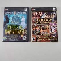 PC Game Lot Mystery Case Files Return to Ravenhearst and Hide &amp; Secret Trilogy - £8.50 GBP