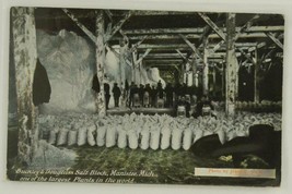 Vintage Paper Postcard Buckley Douglass Salt Block Manistee Mi Jenny E Smith - £10.27 GBP