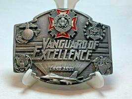 1990 Vanguard of Excellence Belt Buckle Siskiyou #1745 Limited Edition C... - £23.59 GBP