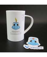 Dunoon Fine Bone China Mug Veoci Logo Veociraptor Coffee Cup Bonus Sticker - £22.19 GBP