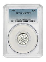 1940 10C Pcgs MS65FB - £69.20 GBP