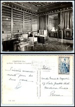FRANCE RPPC Photo Postcard - Compiegne, Le Palais, Bibliotheque de Napol... - $52.11 MXN