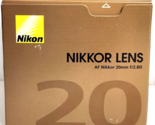 Nikon - AF Nikkor 20mm f/2.8D Wide-Angle Lens .  NEW OPEN BOX. - £395.88 GBP