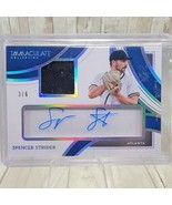 2022 Panini Immaculate Spencer Strider RPA RC Rookie Patch AUTO 3/6 - $4,279.73 MXN