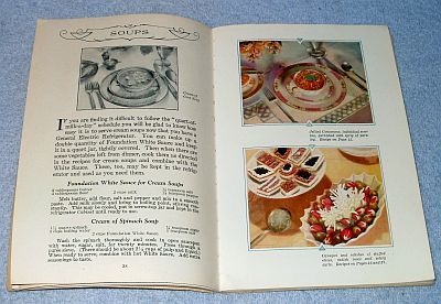 Silent Hostess Treasure Book Recipe Booklet 1930 General Electric - £5.51 GBP