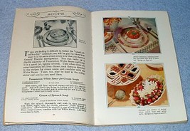 Silent Hostess Treasure Book Recipe Booklet 1930 General Electric - £5.57 GBP