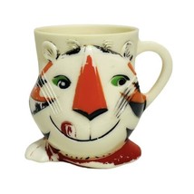 Vtg 1960&#39;s Kellogg&#39;s Tony Tiger Cup Frosted Flakes Cereal Plastic Mold Mug Milk - £12.62 GBP