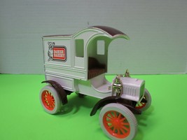 Vintage Ertl Co. 1905 Fords First Delivery Car Diecast Bank Danish Bakery 5&quot;L - £11.99 GBP