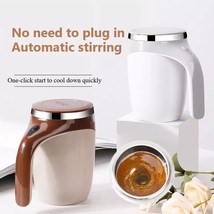 Automatic Blender Cup Stainless Steel Coffee Cup High Value Electric Sti... - $14.75