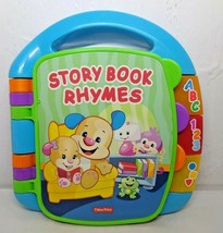 Story Book Rhymes Fisher Price ABC/123/Music/Lights/Numbers/Colors - Fast Ship! - £9.88 GBP