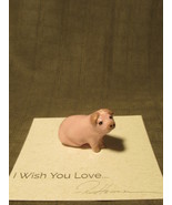 Ron Hevener Pig Baby Figurine Miniature - $34.30 CAD