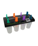 8-Cavity Popsicle Maker – 2 Oz Ice Pop Mold Set with Colorful Handles – ... - $146.65 MXN
