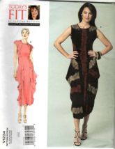 Vogue V1234 Misses All Sizes Sandra Betzina Dress Uncut Sewing Pattern - £15.98 GBP