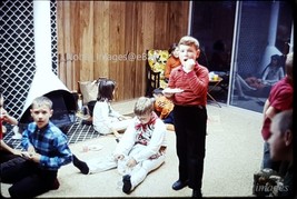 1967 Halloween Kids Party Ektachrome 35mm Color Slide - £2.77 GBP