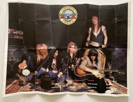 Guns N’ Roses Poster 1987 Appetite For Destruction Vintage Original Rare Vinyl - £33.73 GBP