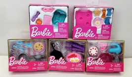 Barbie Accessory Pack Baking Breakfast Pasta Spa Assorted Choice NEW - £6.38 GBP