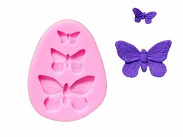Butterfly Fondant Molds Silicone Sugar Mold for Cake Decorating - £28.27 GBP