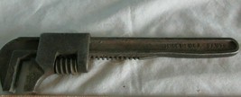Vintage  No 8O Pipe Wrench STEEL MADE IN THE USA 9AUTO HANDLE 9&quot; - $18.00