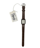 Casio Women&#39;s Watch Analog Classic Brown Leather Band White Dial  LTP-V0... - $28.62