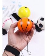1pc/4pcs Elastic Hand Throw Ball Wrist Strap Rubber Outdoor Fitness Exer... - $17.46 CAD