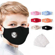 Zzteck Kids (4-13) Face Mask Mouth Cover with Breathing Valve &amp; 5 Layers filter - £6.75 GBP