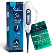  Rectal and Oral Digital Thermometer for The Whole Family Measures in 10  - $24.78