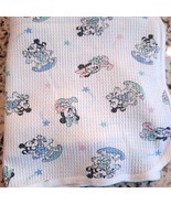 Dundee Disney Baby Mickey Minnie Mouse Blanket waffle thermal Pastel lov... - $58.00