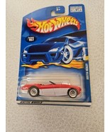 2001 Hot Wheels Austin Healey #167 Red And White Car - $5.93