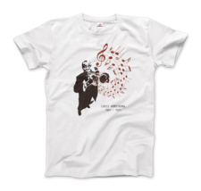 Louis Armstrong (Satchmo) Playing Trumpet T-Shirt - £17.08 GBP+