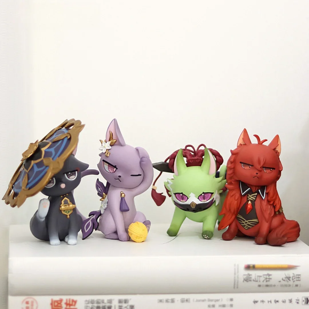 10cm Kuromi Genshin Impact Zhongli Anime Figurine Model Ornaments Cos Game and - £20.93 GBP+