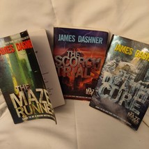 Lot Of 3 The MAZE RUNNER Complete Series Book Set # 1 2 3 James Dashner - $7.98