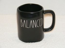 Nwot Rae Dunn By Magenta &quot;Balanced&quot; Black Ceramic Coffee Mug (G14) - $14.99