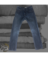 Levis 511 Boys Kids Dark Wash Slim Fit 5 Pockets Denim Jeans Size 12 Regular - $15.00