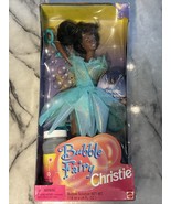 NEW 1998 Mattel Barbie Christie Bubble Blowing Fairy Doll Spins Dark Ski... - $24.95