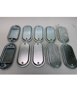 10 Pack of 777S Topaz 2-1/2” - 3” Steel Conduit Cover (10 PACK) - $1,433.96 MXN