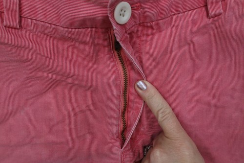 Vineyard Vines Mens 34 Faded Breaker Ribbed Micro Corduroy Chino Shorts Red Item image 7
