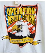 Operation Desert Storm T-Shirt Medium NWT VTG Adult Single Stitch USA Ma... - £21.93 GBP