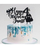 BATMAN NAME Cake Topper || Birthday Cake Topper || Customize Cake Topper - £7.86 GBP