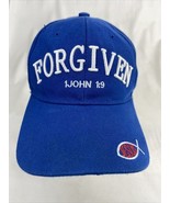 CHRISTIAN FORGIVEN 1 John 1:9 HAT BASEBALL CAP embroidered Adjustable - $11.39