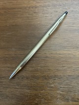 Vintage CROSS 1/20 10K Gold Filled Ballpoint Pen Made In USA Works - $338.60 MXN