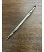 Vintage CROSS 1/20 10K Gold Filled Ballpoint Pen Made In USA Works - $18.00